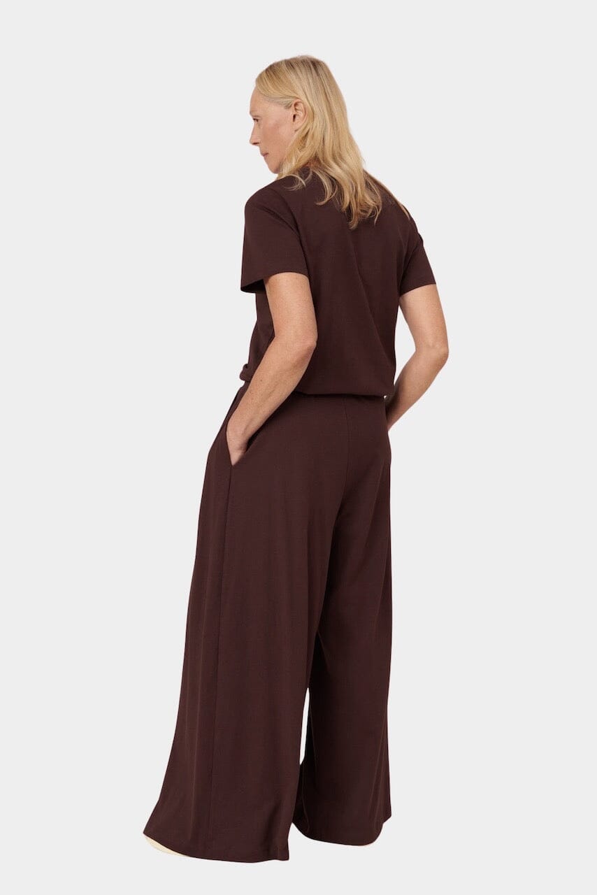 Kowtow | Drape Pant In Mahogany - SHOP YUCCA Pants KOWTOW - YUCCA 