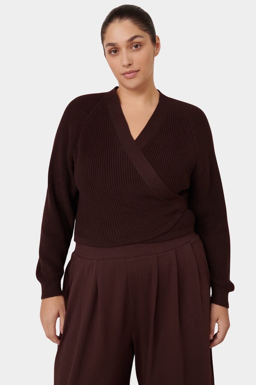 Kowtow | Drape Pant In Mahogany - SHOP YUCCA Pants KOWTOW - YUCCA 