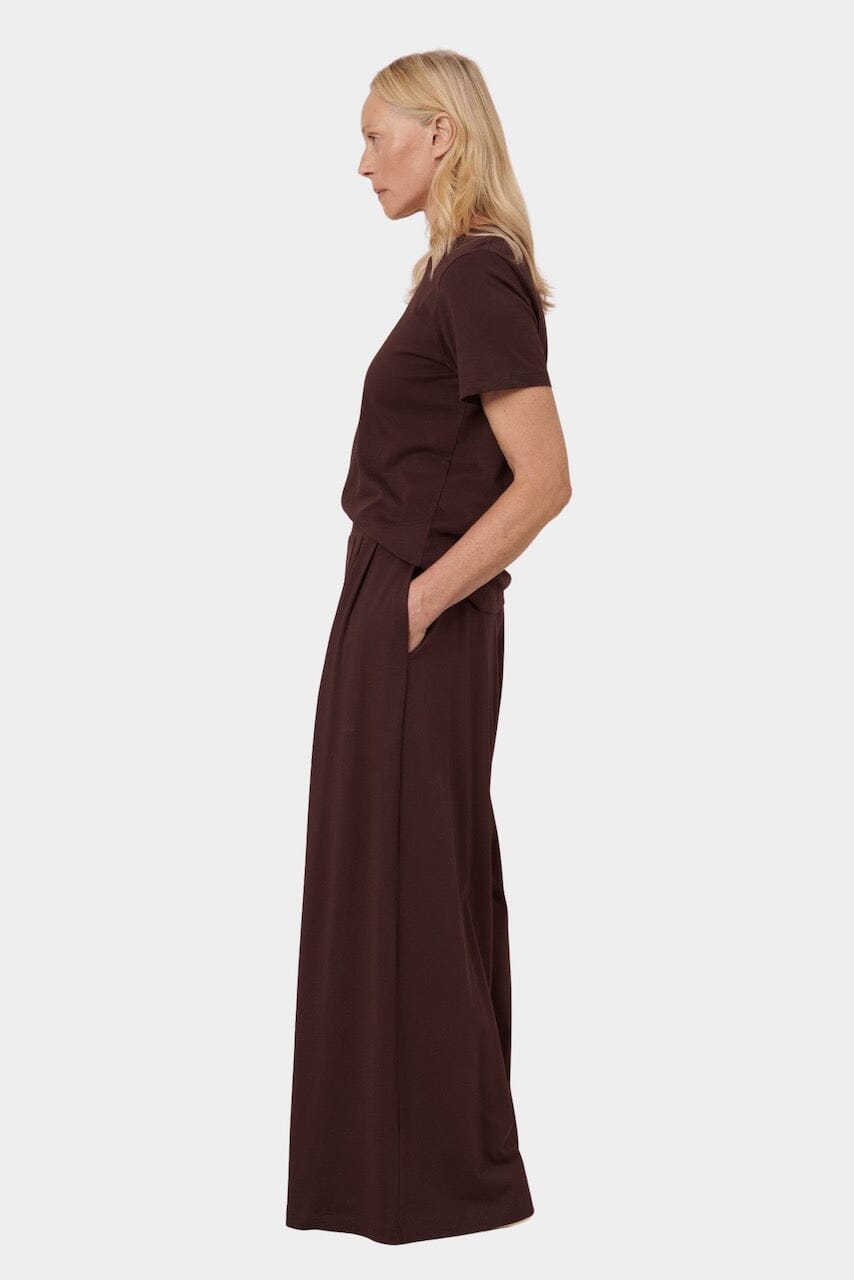 Kowtow | Drape Pant In Mahogany - SHOP YUCCA Pants KOWTOW - YUCCA 