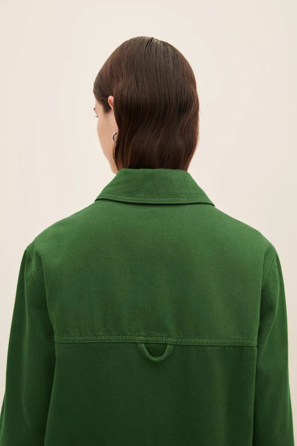 Kowtow | Felix Jacket In Green Denim - SHOP YUCCA Coats & Jackets KOWTOW - YUCCA 