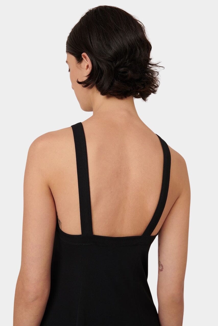 Kowtow - Low Back Dress - Black - Dress - YUCCA, capsule wardrobe, women’s elevated basics, casual dresses Denver.