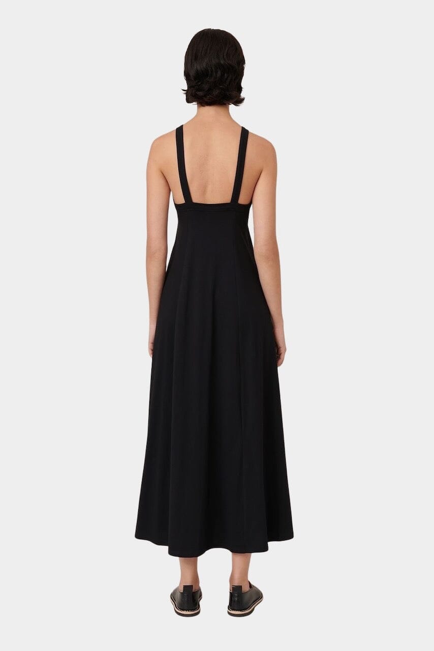 Kowtow - Low Back Dress - Black - Dress - YUCCA, capsule wardrobe, women’s elevated basics, casual dresses Denver.