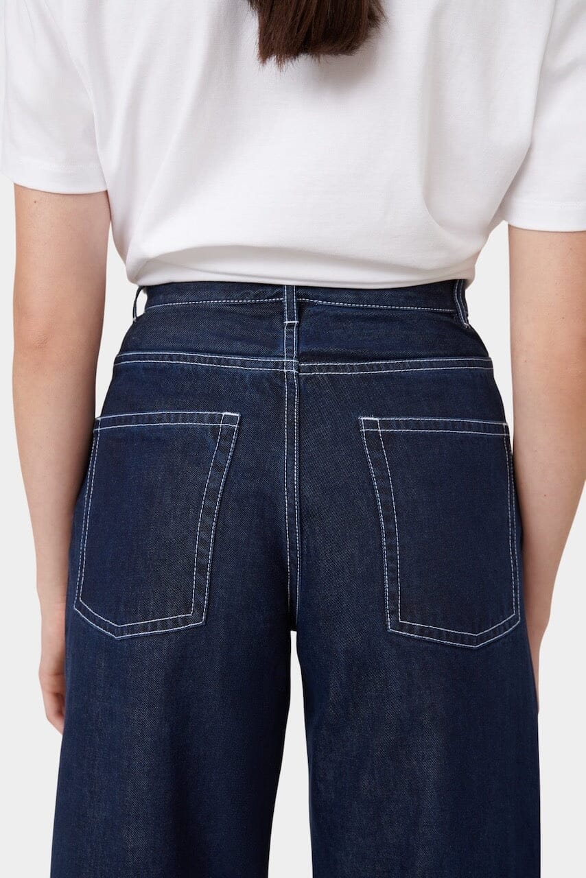 Kowtow - Sailor Jeans - Indigo Denim - Pants - YUCCA, boutiques Denver, high end denim jeans online, capsule wardrobe.