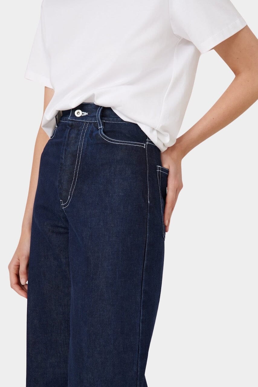 Kowtow | Sailor Jeans In Indigo Denim - SHOP YUCCA Pants KOWTOW - YUCCA 