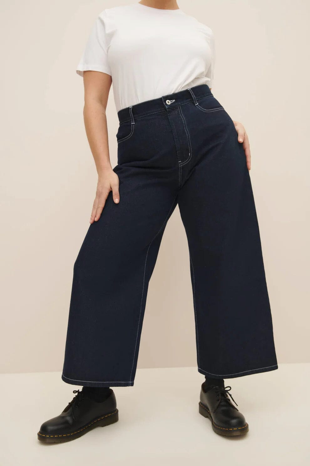 Kowtow | Sailor Jeans In Indigo Denim - SHOP YUCCA Pants KOWTOW - YUCCA 