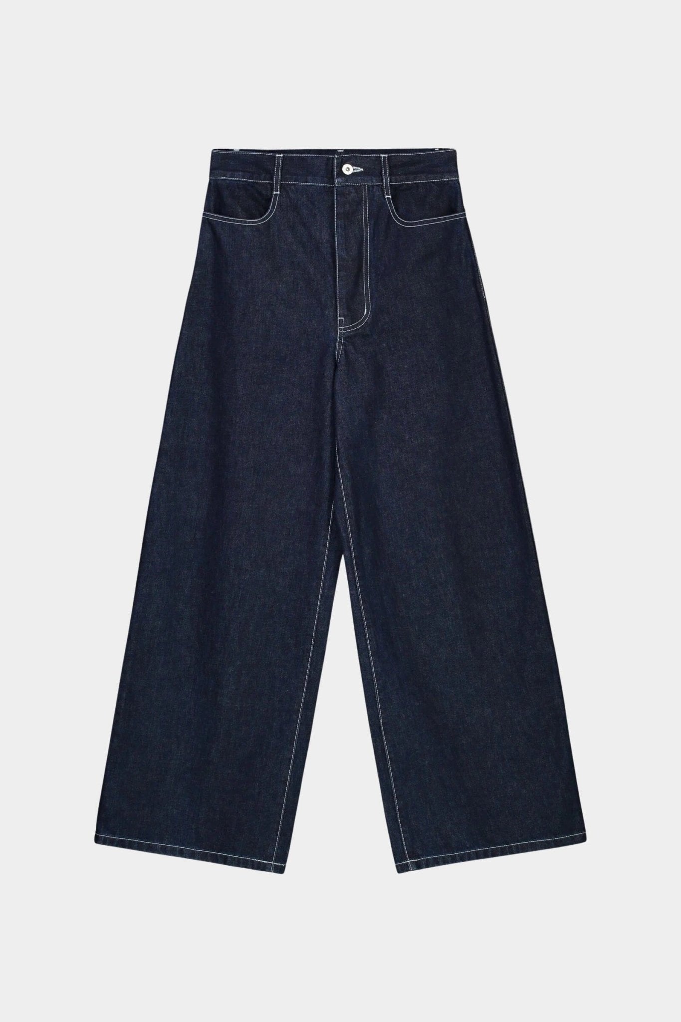 Kowtow | Sailor Jeans In Indigo Denim - SHOP YUCCA Pants KOWTOW - YUCCA, Best boutique shopping in Denver, boutiques Denver, high end denim jeans online, capsule wardrobe, shop local Denver. 