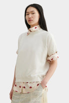 Rachel Comey | Billi Sweatshirt In Dirty White - SHOP YUCCA Shirts & Tops RACHEL COMEY - YUCCA 
