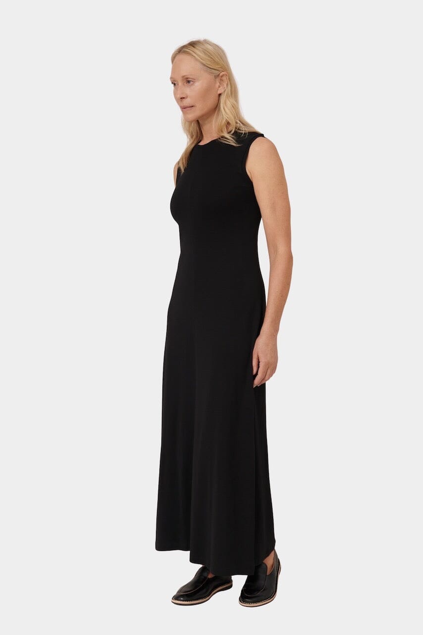 Kowtow | Still Life Dress In Black - SHOP YUCCA Dresses KOWTOW - YUCCA 