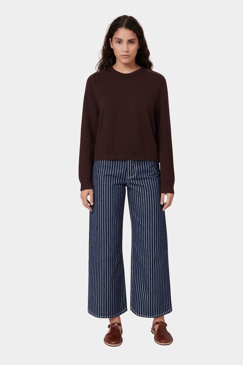 Kowtow | Valley Jumper In Mahogany - SHOP YUCCA Sweater KOWTOW - YUCCA 