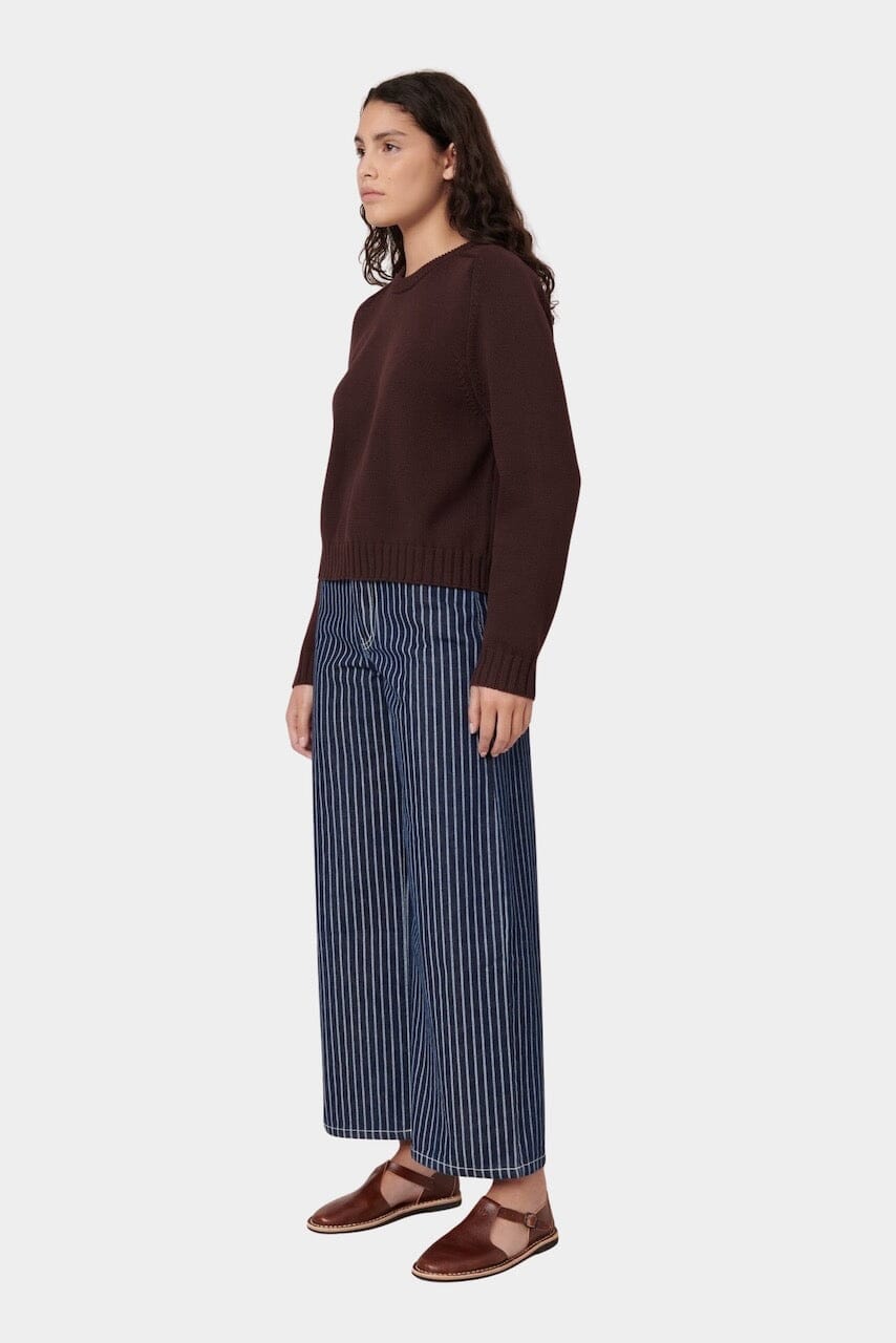 Kowtow | Valley Jumper In Mahogany - SHOP YUCCA Sweater KOWTOW - YUCCA 