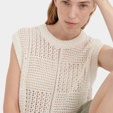 Verse Top, Ecru