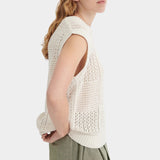 Verse Top, Ecru