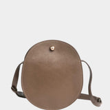 Lindquist Eggi Bag otter leather crossbody front view