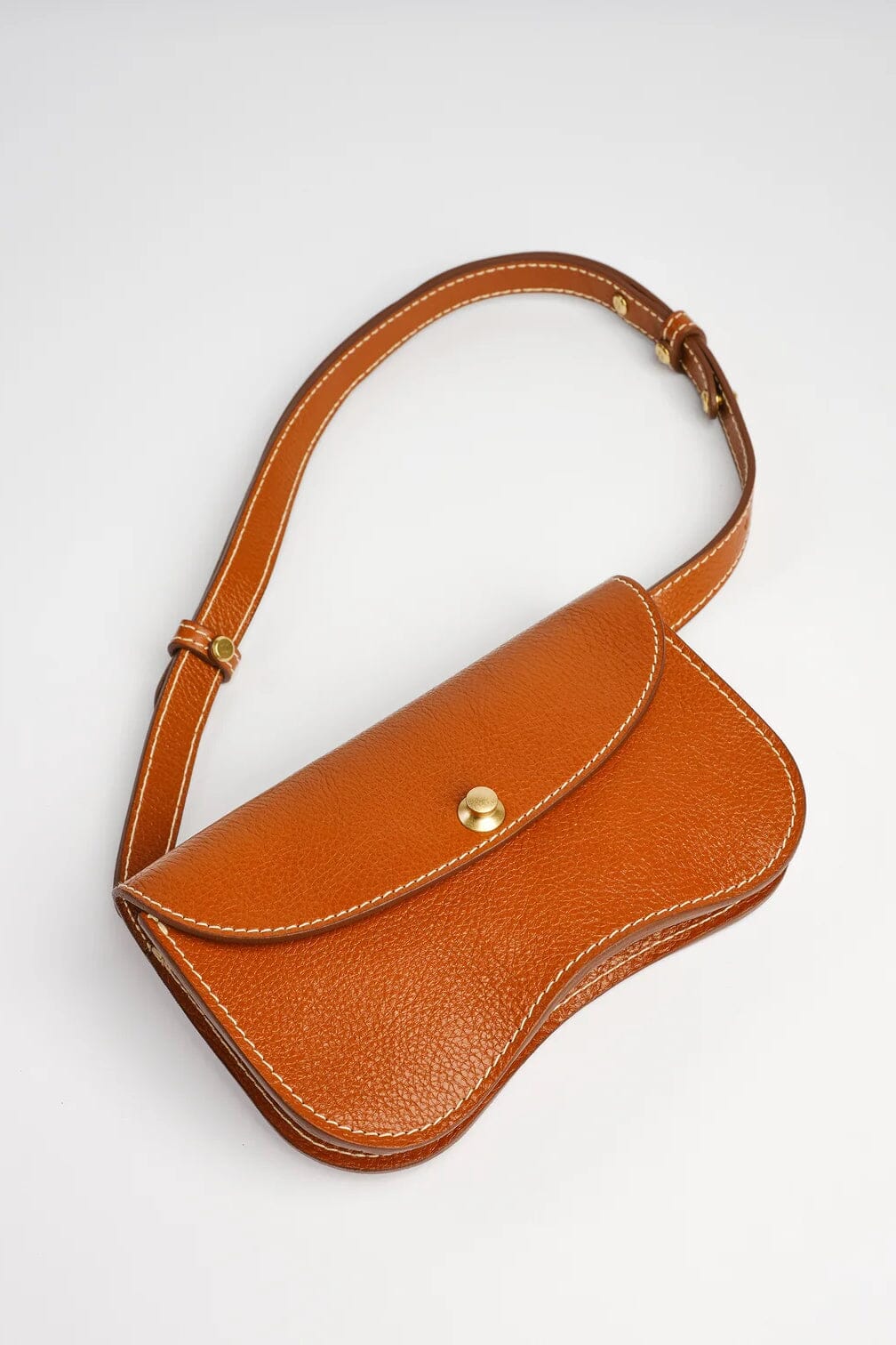 Lindquist - Faba Bag - Leather Brown - Bags - YUCCA, women’s clothing website, women’s online leather bags.