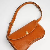 Lindquist - Faba Bag - Leather Brown - Bags - YUCCA, women’s clothing website, women’s online leather bags.