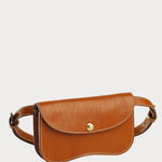 Lindquist - Faba Bag - Leather Brown - Bags - YUCCA, women’s clothing website, women’s online leather bags.
