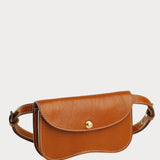 Lindquist - Faba Bag - Leather Brown - Bags - YUCCA, women’s clothing website, women’s online leather bags.