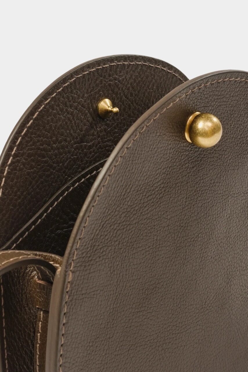 Lindquist - Mini Eggi - Chaga - Handbags - YUCCA, women’s clothing website, women’s online leather bags.