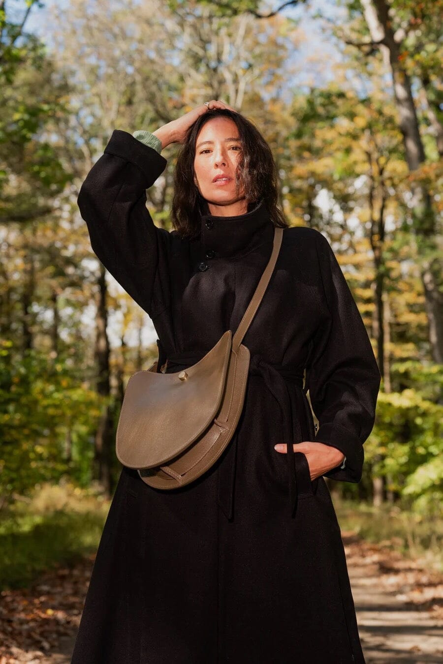 Lindquist - Savoie Bag - Otter - Handbags - YUCCA,  women’s clothing website, women’s high quality bags.