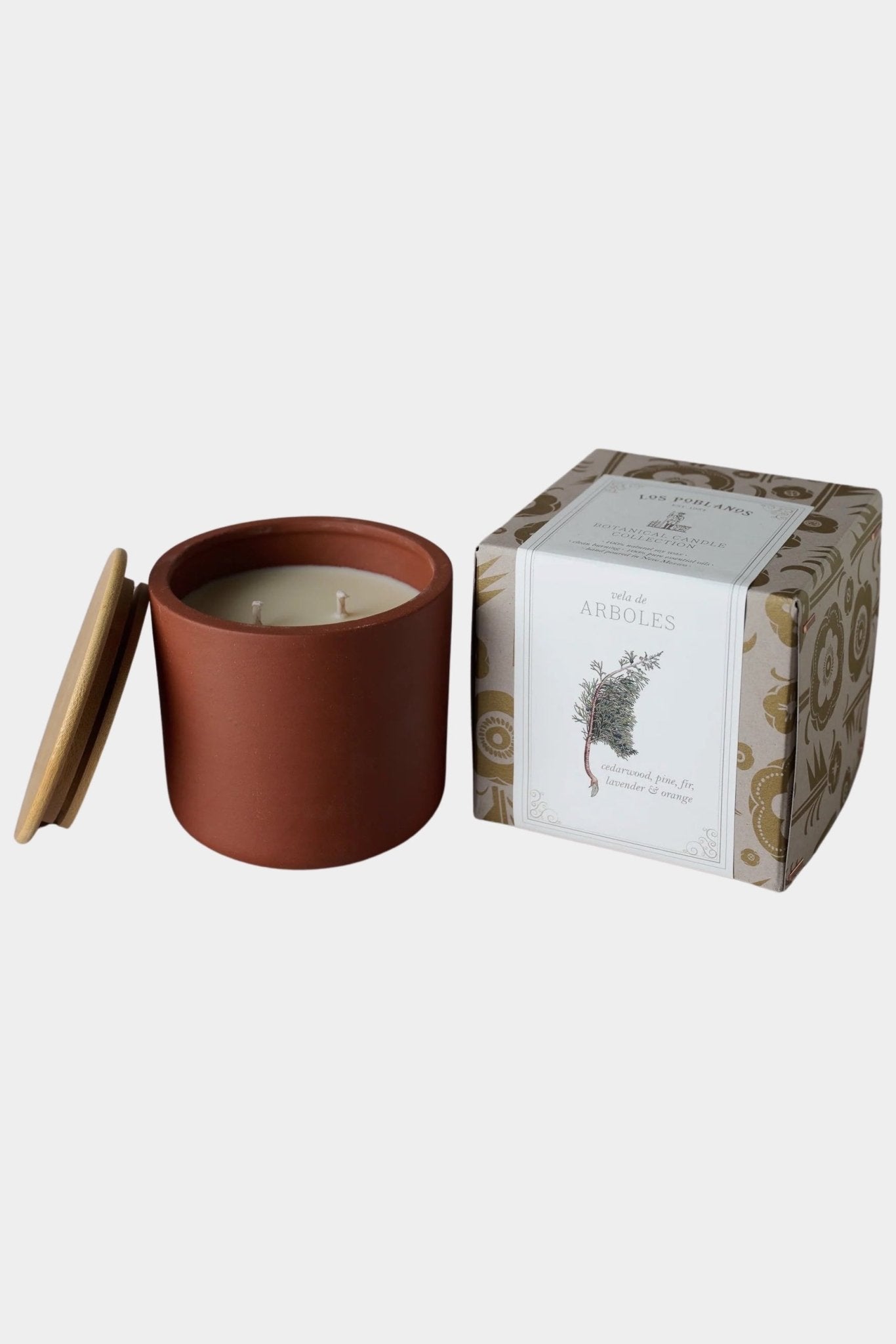 Los Poblanos - Vela de Arboles Candle - Candle - YUCCA, boutique near me, special gifts, unique candle, unisex candle.