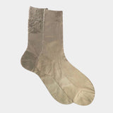 MARIA LA ROSA - One Ribbed Laminated Socks, Bosco - YUCCA - Socks