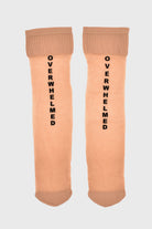 Maria La Rosa | Overwhelmed Sock In Nude x Black - SHOP YUCCA Socks MARIA LA ROSA - YUCCA 