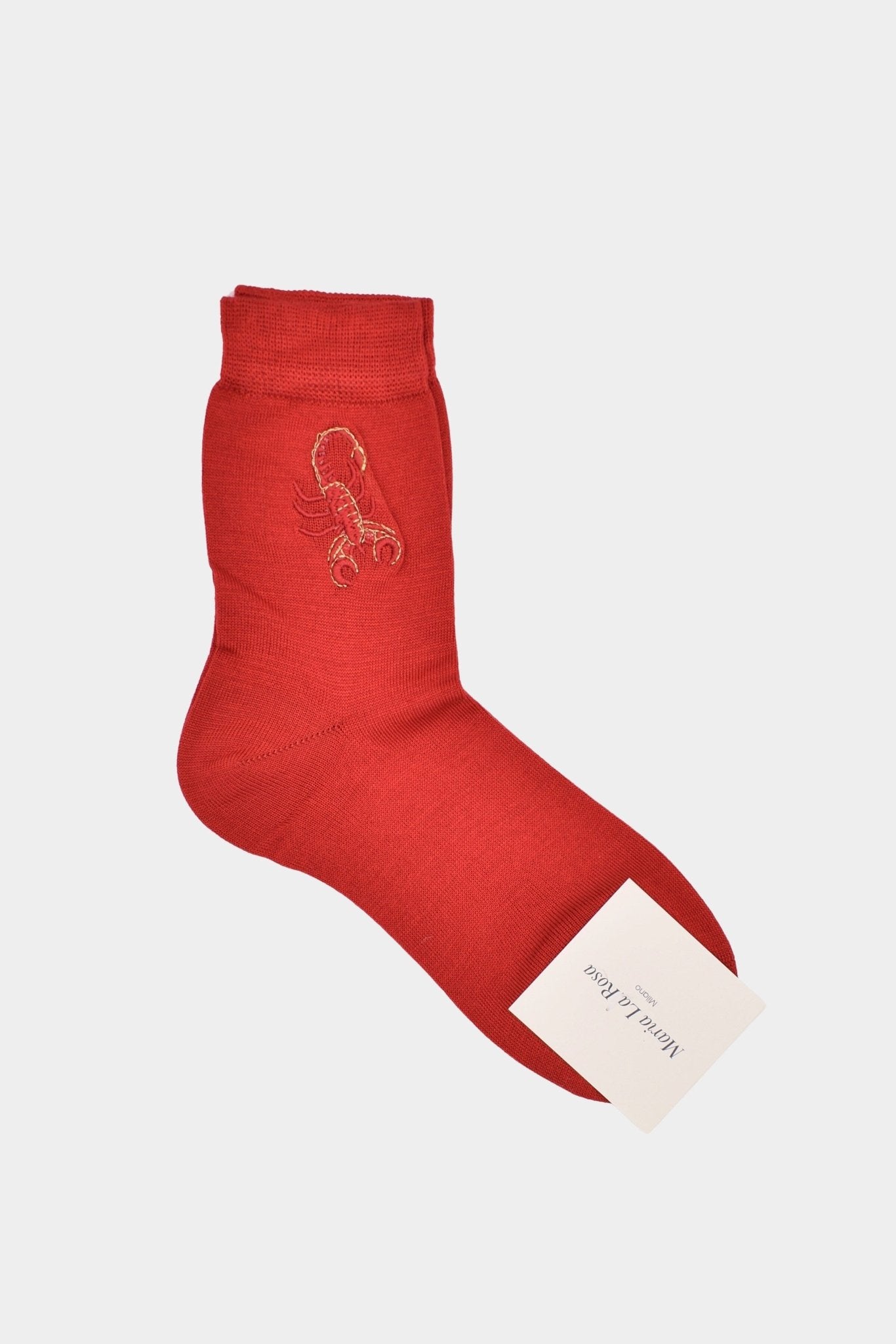 Maria La Rosa - Zodiac Socks - Scorpio - Socks - YUCCA, boutique near me, cozy socks, unique socks, Italian socks.