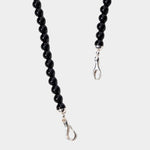 Maslo Jewelry - Frances Necklace - Black Onyx - Necklaces - YUCCA, beaded choker, modern sculptural jewelry Denver.