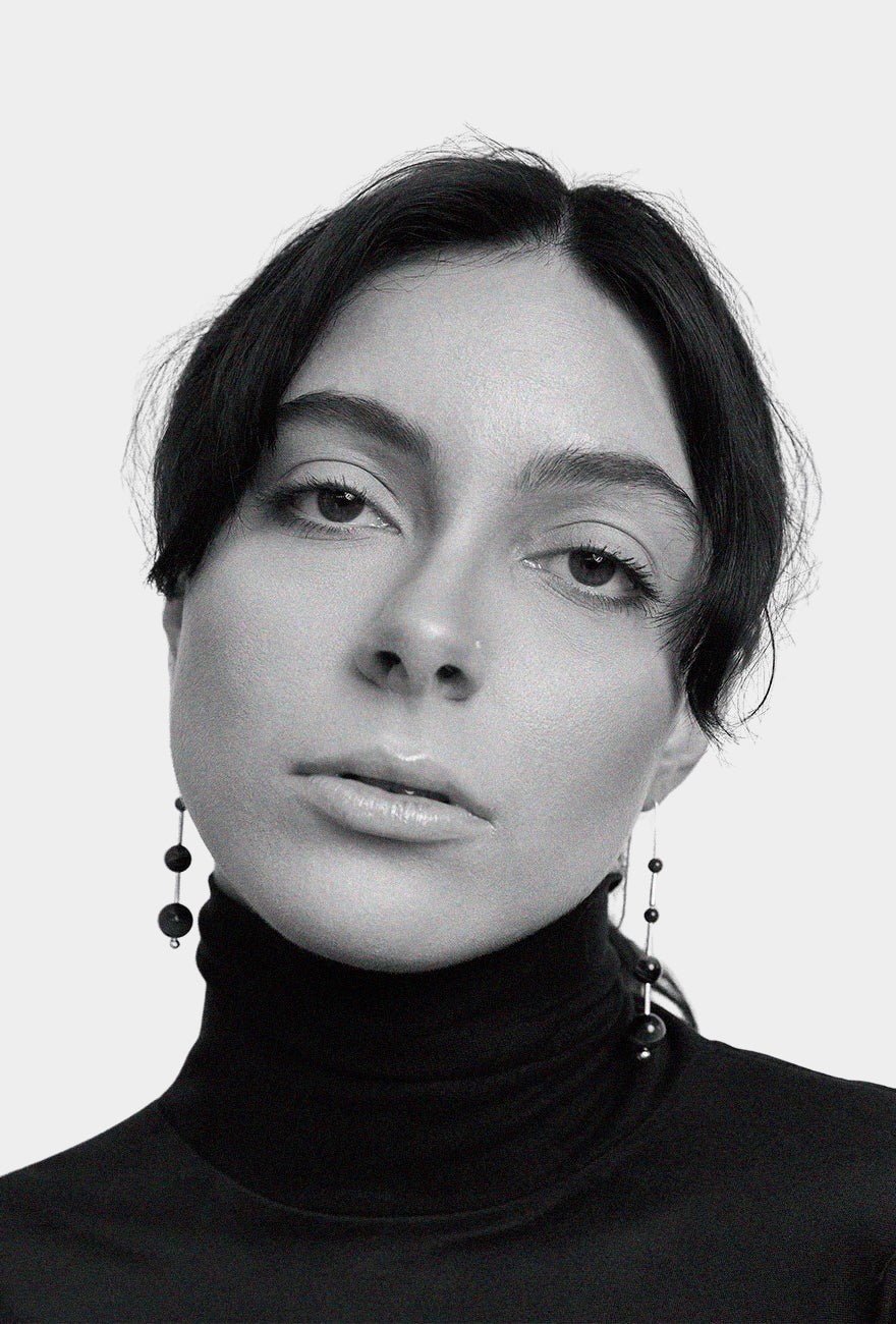 Maslo Jewelry - Idole Earrings - Black Onyx - Earrings - YUCCA, Denver boutique jewelry, sculptural minimalist accessories.