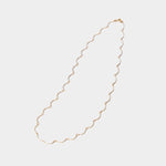 Maslo Jewelry - Scallop Necklace - Gold - Necklaces, YUCCA - Denver boutique jewelry, modern minimalist accessories.