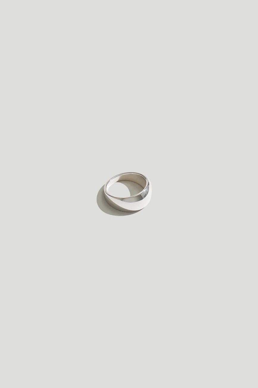 MASLO Jewelry | Domed Ring In Silver - SHOP YUCCA  Ring MASLO - YUCCA 