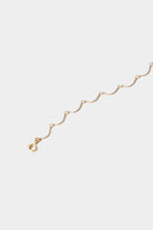 Maslo Jewelry - Scallop Bracelet - Gold, Bracelets - YUCCA, scalloped chain style, artistic minimalist jewelry Denver.