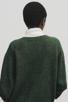 Mijeong Park | Alpaca Blend Wholegarment Knit In Green - SHOP YUCCA Sweater MIJEONG PARK - YUCCA 