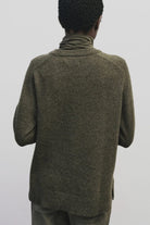 Mijeong Park | Cashmere Blend Crewneck Knit In Olive - SHOP YUCCA Sweater MIJEONG PARK - YUCCA 