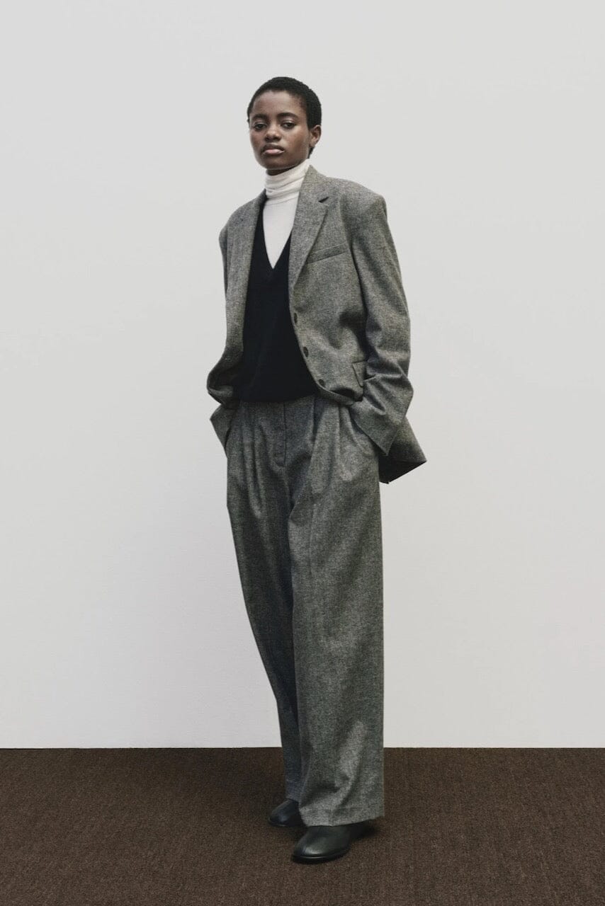 Mijeong Park - Cashmere Blend V-Neck Knit - Black - Sweater - YUCCA, Yucca store Denver, women’s clothing boutique near me.