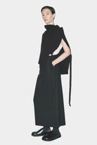 Mijeong Park - Neck Warmer - Black - Knitwear - YUCCA, ageless fashion, at the moment clothes, elevated basics.