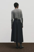 Mijeong Park | Wool Tencel Crewneck In Heather Gray - SHOP YUCCA Shirts & Tops MIJEONG PARK - YUCCA 