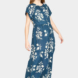 Vienna Maxi Dress, Navy Fig