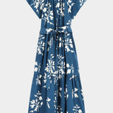 Vienna Maxi Dress, Navy Fig