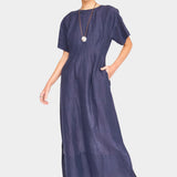 Wailea Dress, Blueberry