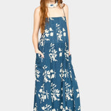 Zuma Dress, Navy Fig