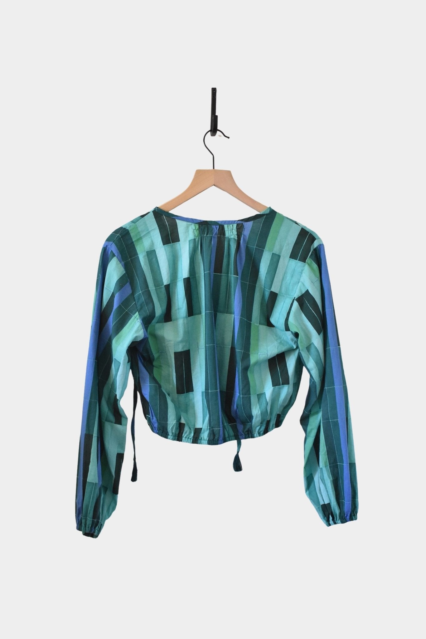 Natalie Martin | Amelia Top In Sea Glass Green - SHOP YUCCA Shirts & Tops NATALIE MARTIN - YUCCA, Boutiques Denver, stylish tops for women, cherry creek boutique, high quality casual tops.