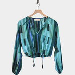 Natalie Martin | Amelia Top In Sea Glass Green - SHOP YUCCA Shirts & Tops NATALIE MARTIN - YUCCA, Boutiques Denver, stylish tops for women, cherry creek boutique, high quality casual tops.