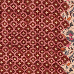Natalie Martin Bella Skirt Mosaic Spice print detail with floral border trim