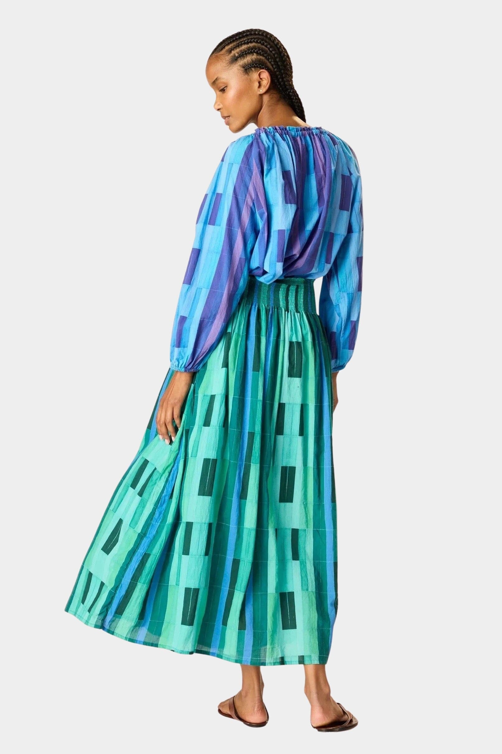 Natalie Martin | Bella Skirt In Sea Glass Green - SHOP YUCCA Skirts NATALIE MARTIN - YUCCA 
