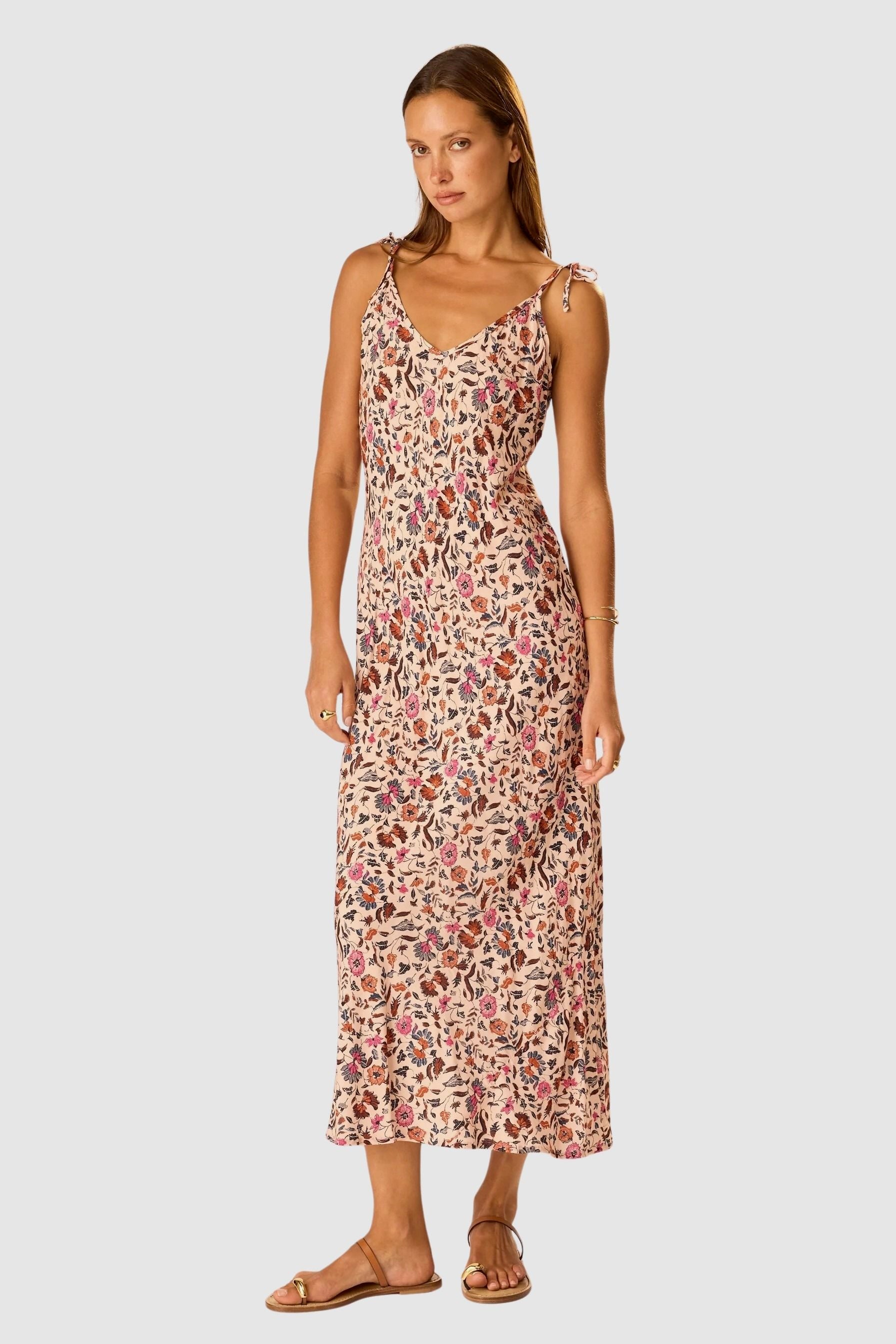 NATALIE MARTIN Full-Length Dress | WILDFLOWER SPICE | S