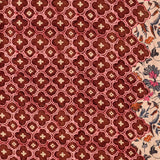 Natalie Martin Fern Cami Mosaic Spice geometric print detail with floral border trim