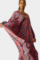 Natalie Martin | Fiore Maxi Dress In Rose Bandana - SHOP YUCCA Dresses NATALIE MARTIN - YUCCA 