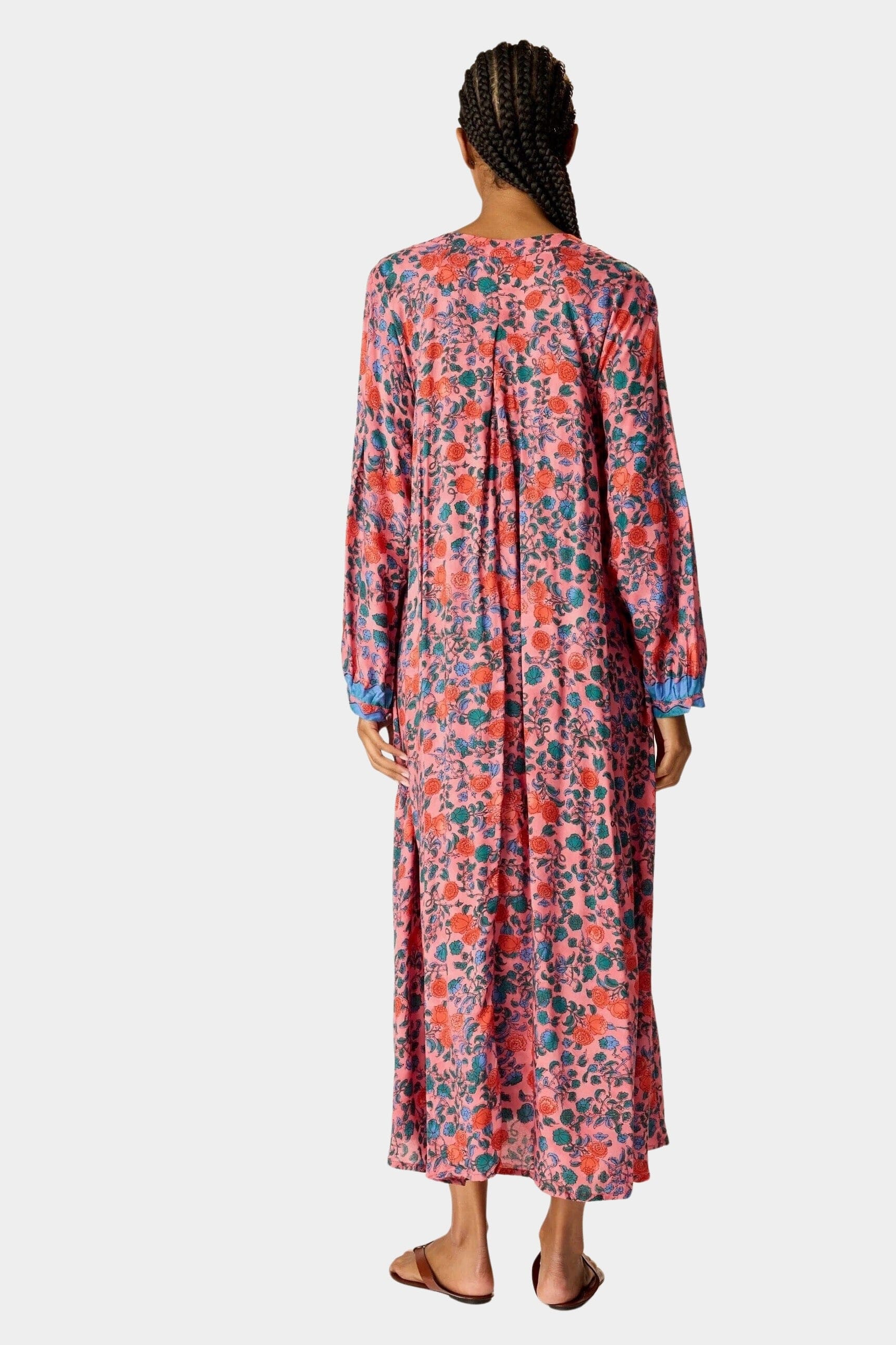 Natalie Martin | Fiore Maxi Dress In Rose Bandana - SHOP YUCCA Dresses NATALIE MARTIN - YUCCA 