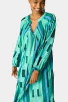 Natalie Martin | Fiore Maxi Dress In Sea Glass Green - SHOP YUCCA Dresses NATALIE MARTIN - YUCCA 